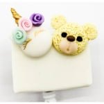 Porta ID Personalizado Unicornio/Osito