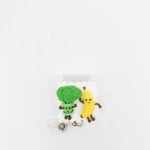 Porta ID Personalizado Brocoli / Plátano