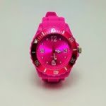 Reloj de Silicona Fucsia